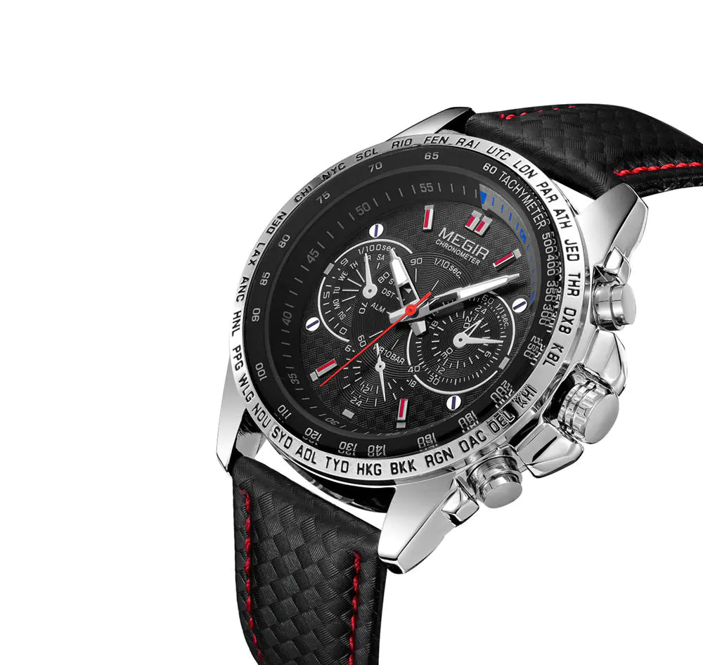 Luminous Tri-Eye Men's Sport Watch - Ace Fashion
