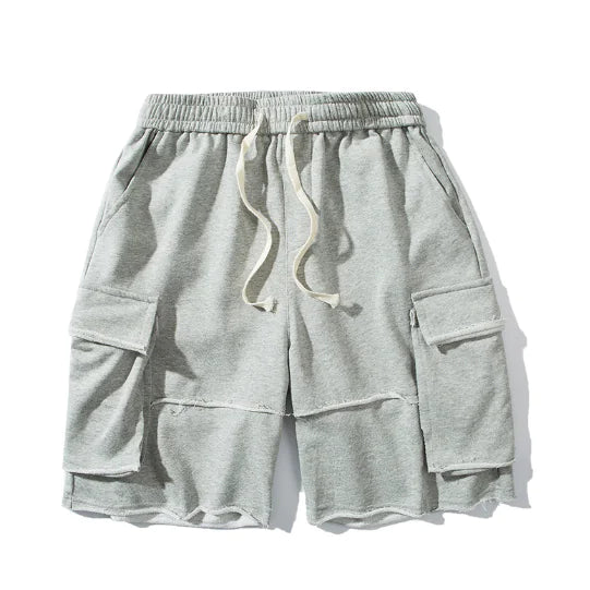 Ripped Cargo Shorts