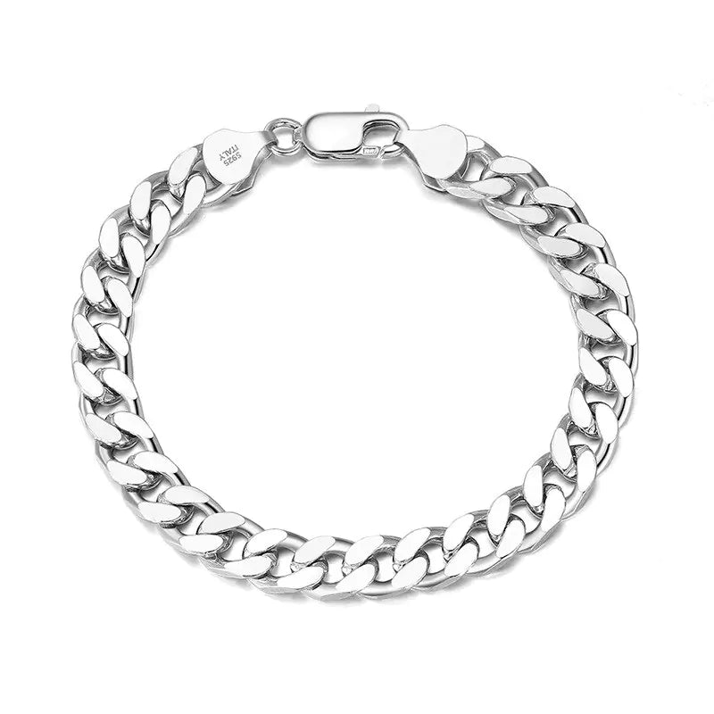 Customizable Silver Geometric Bracelet - Ace Fashion