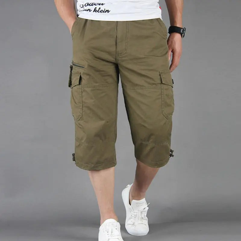 Casual Multi-Pocket Men's Shorts