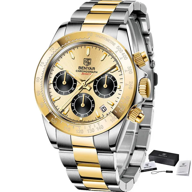 Precision Quartz Sports Chronograph - Ace Fashion