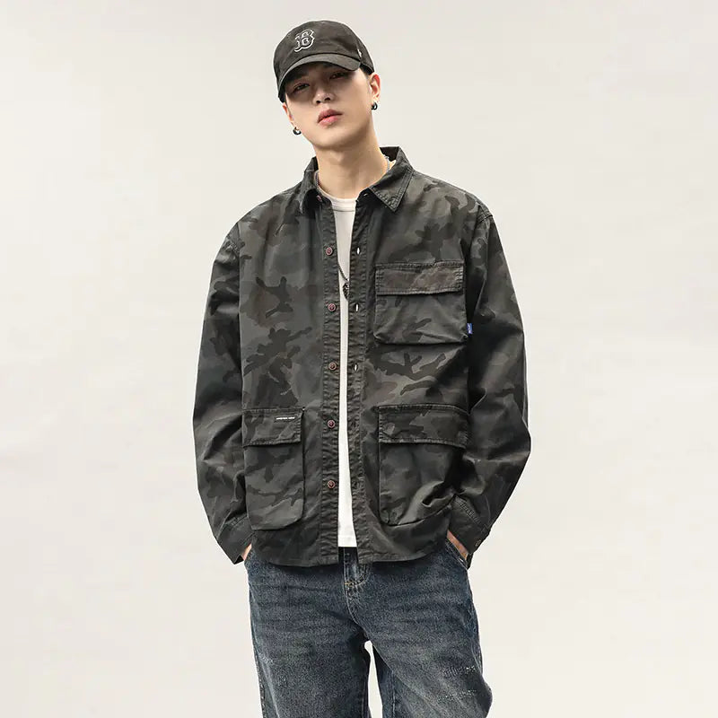 Camouflage Cargo Shirt