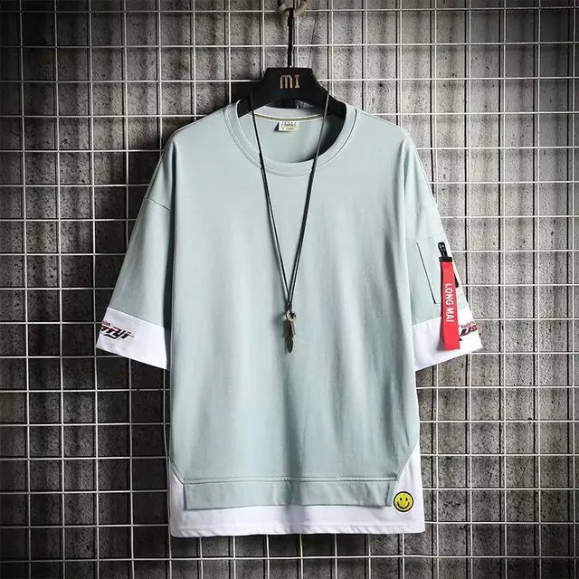 Men's Embroidered Harajuku Tee
