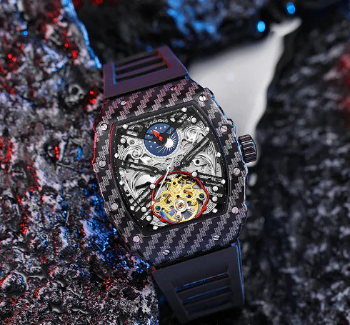 GleamDive Mechanical Men's Watch - Ace Fashion