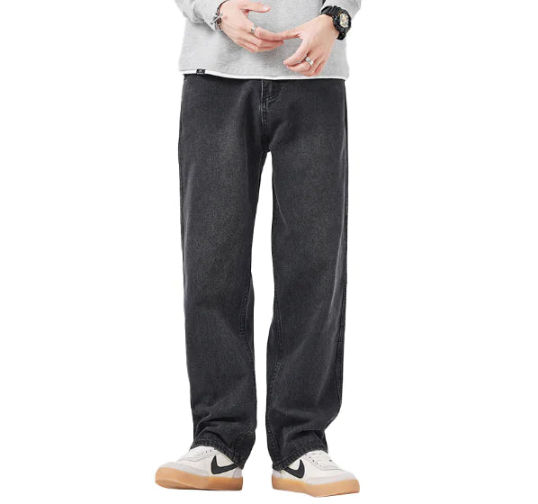 Urban Charcoal Straight-Leg Jeans - Ace Fashion