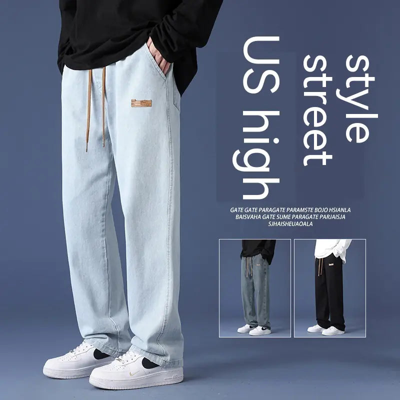 Men's Vintage Comfort Loose Jeans - Ace Fashion