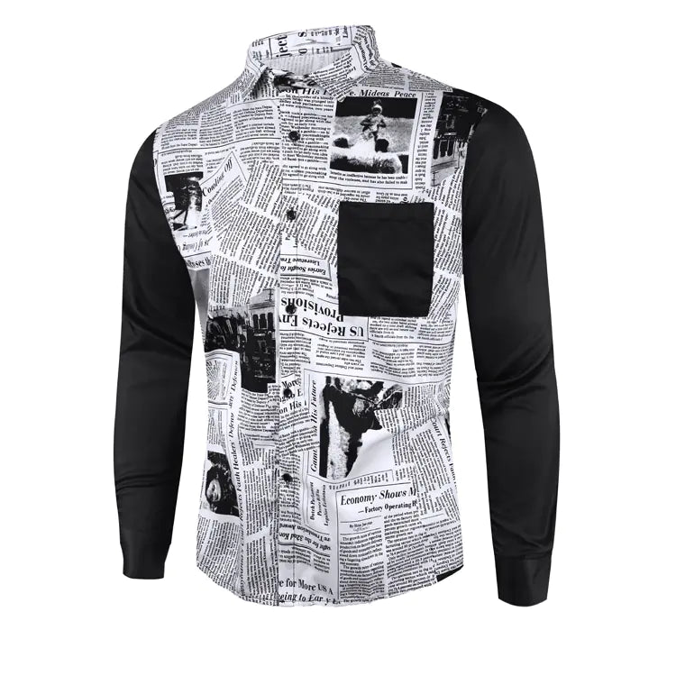 Urban RetroFit Men's Polyester Shirt - Ace Fashion