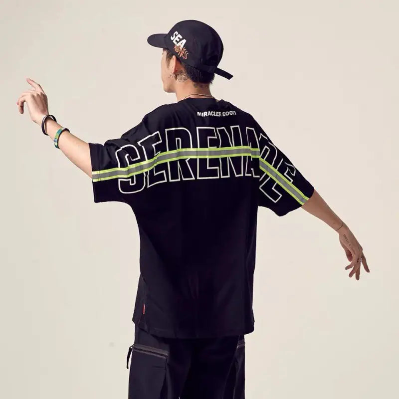 Summer Reflective Street Tee for Men