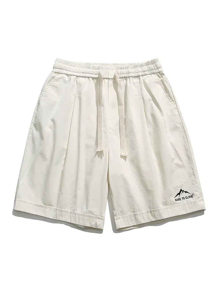 Vintage Style Men's Cotton Shorts - Summer 2024 - Ace Fashion