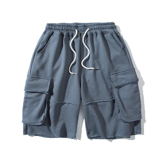 Ripped Cargo Shorts