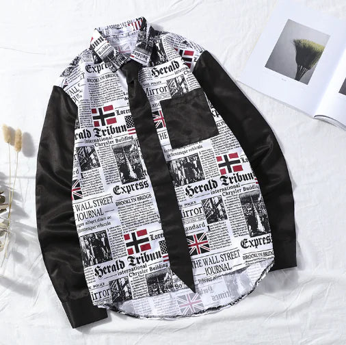 Urban RetroFit Men's Polyester Shirt - Ace Fashion