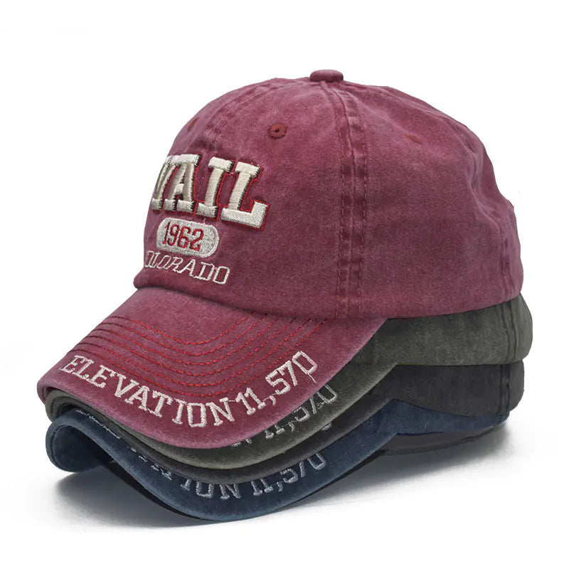 Vintage 1962 Embroidered Cotton Baseball Cap