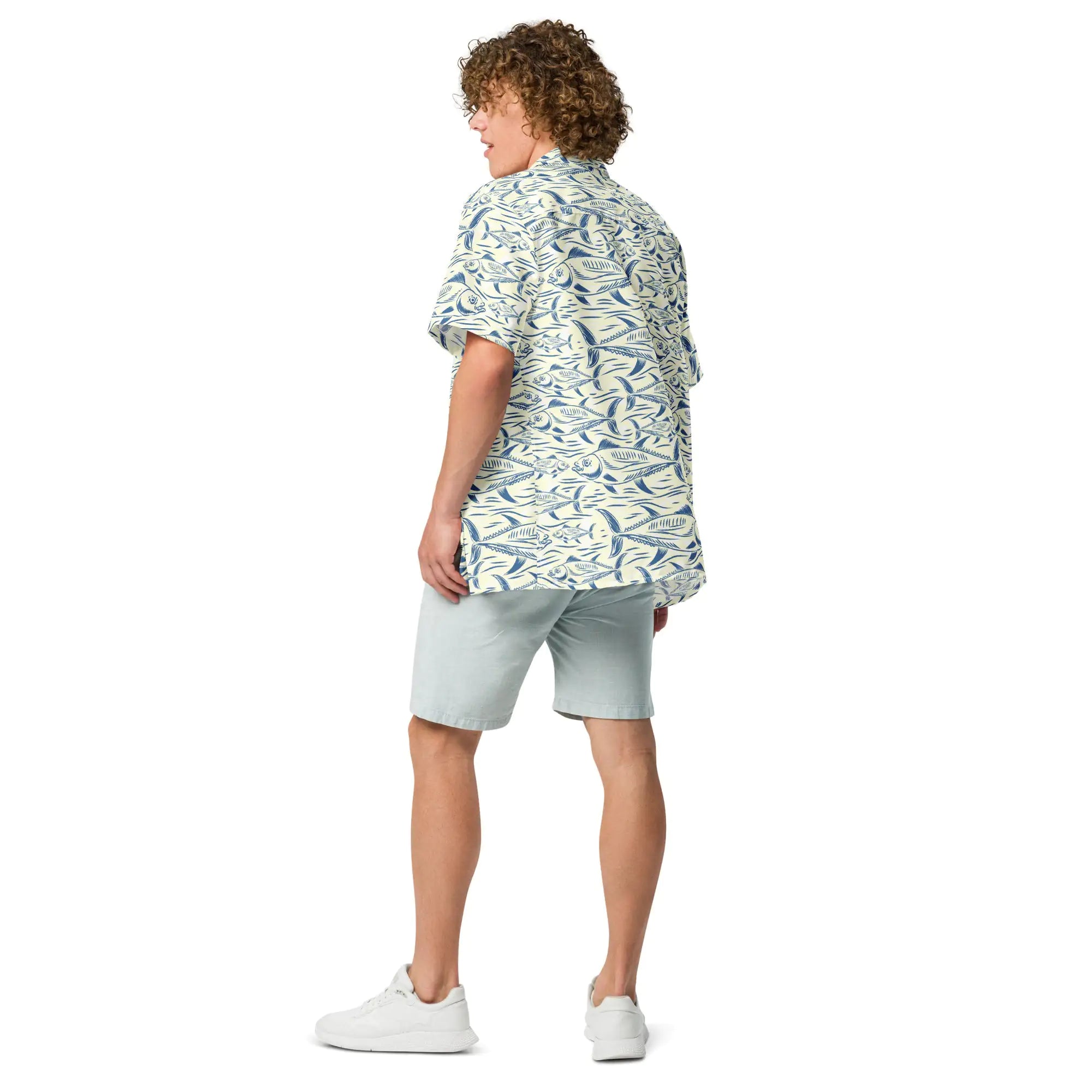 Nautical Tuna Hawaiian Shirt: Style & Sustainability - Ace Fashion
