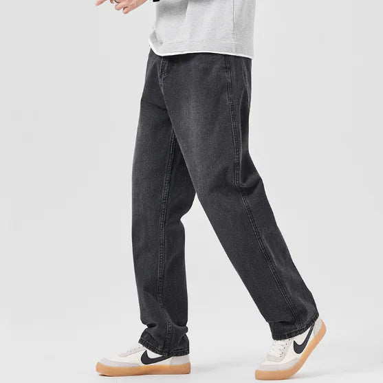 Urban Charcoal Straight-Leg Jeans - Ace Fashion