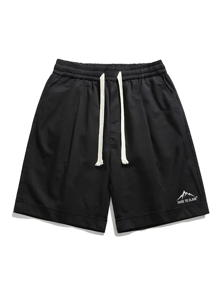 Vintage Style Men's Cotton Shorts - Summer 2024 - Ace Fashion