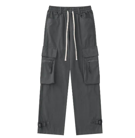 Men's Cotton Cargo Pants with Pockets