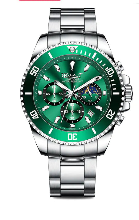 AquaShield Men's Quartz Sports Watch - Ace Fashion