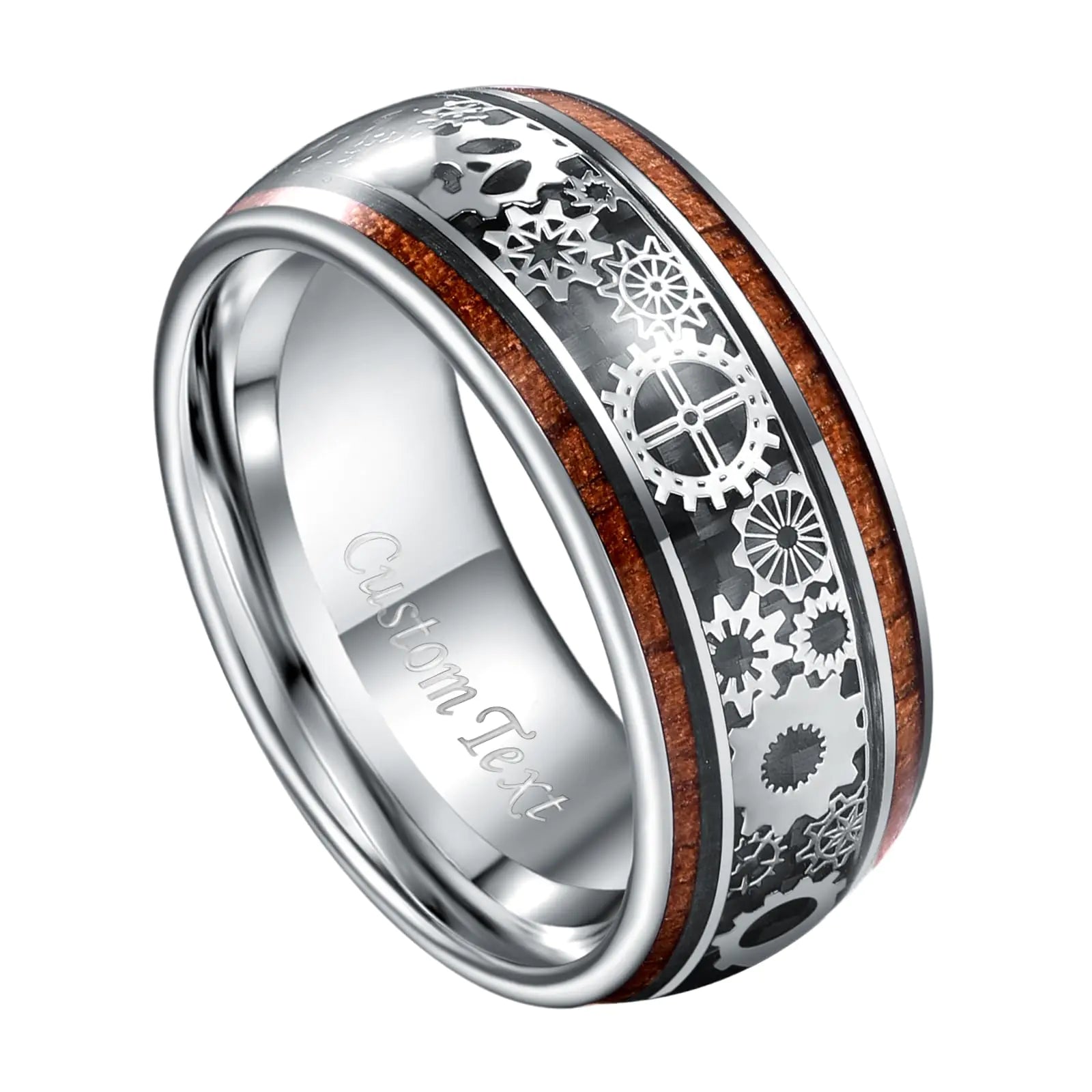 Steampunk Tungsten Ring