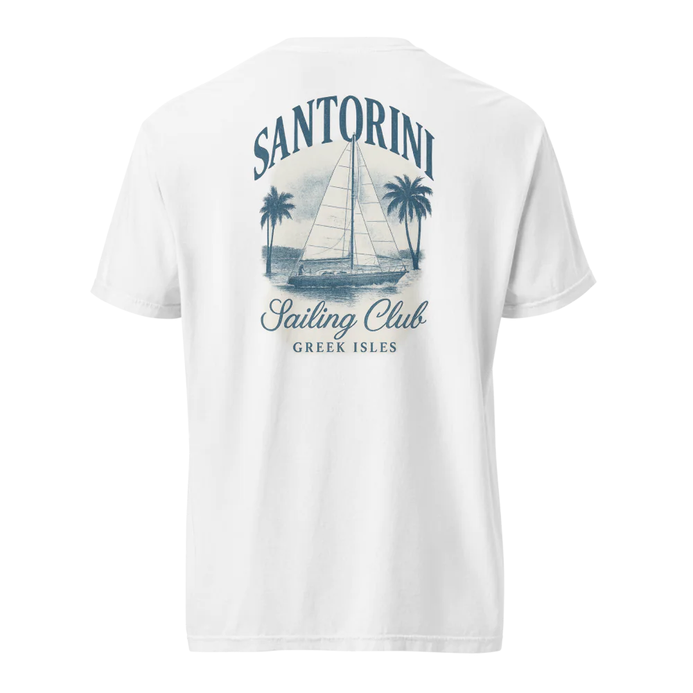 Santorini Calm Tee - Ace Fashion