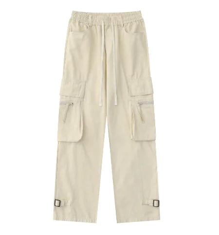 Men's Cotton Cargo Pants with Pockets