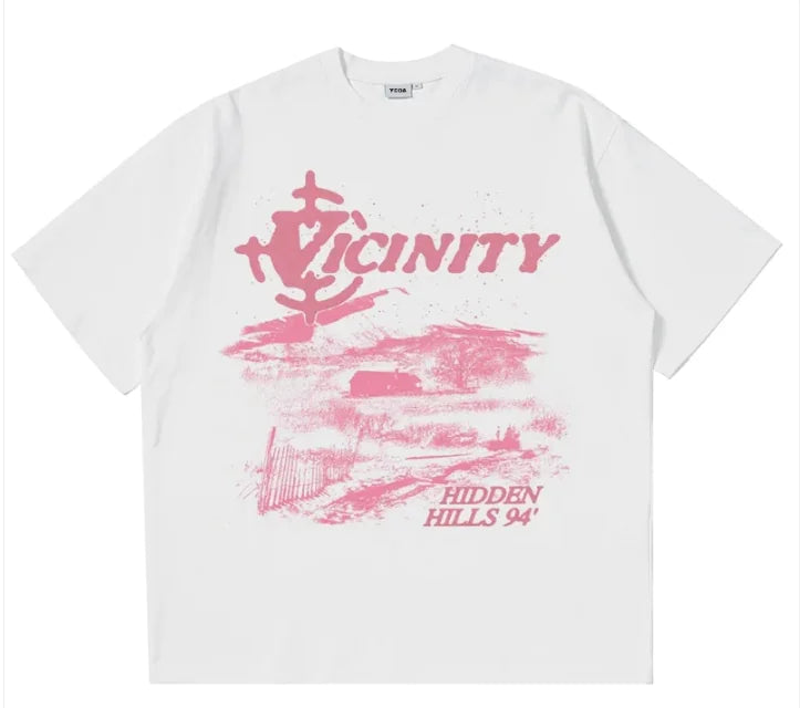 Men's Oversized Y2K Cotton Graphic Tees - Ace Fashion