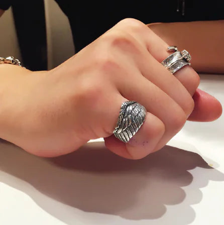 Falcon Crest Silver Ring - Ace Fashion