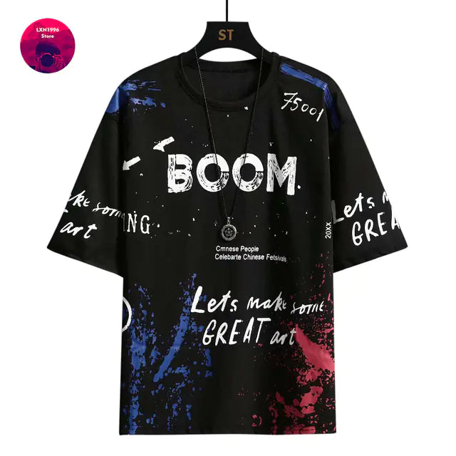 Summer Street Style Men's T-Shirts