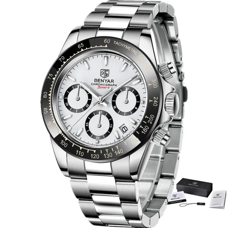 Precision Quartz Sports Chronograph - Ace Fashion