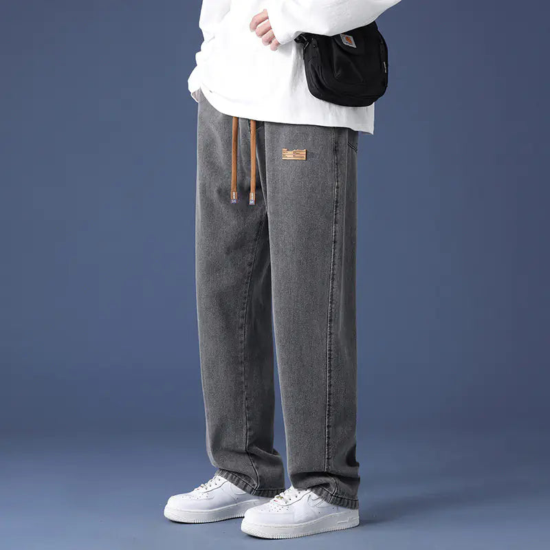 Men's Vintage Comfort Loose Jeans - Ace Fashion