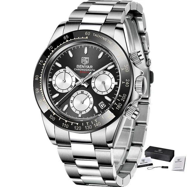 Precision Quartz Sports Chronograph - Ace Fashion