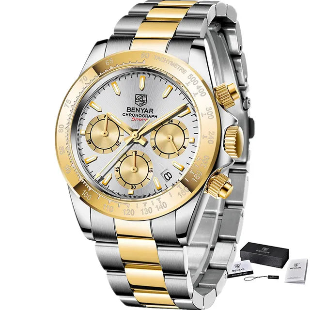 Precision Quartz Sports Chronograph - Ace Fashion