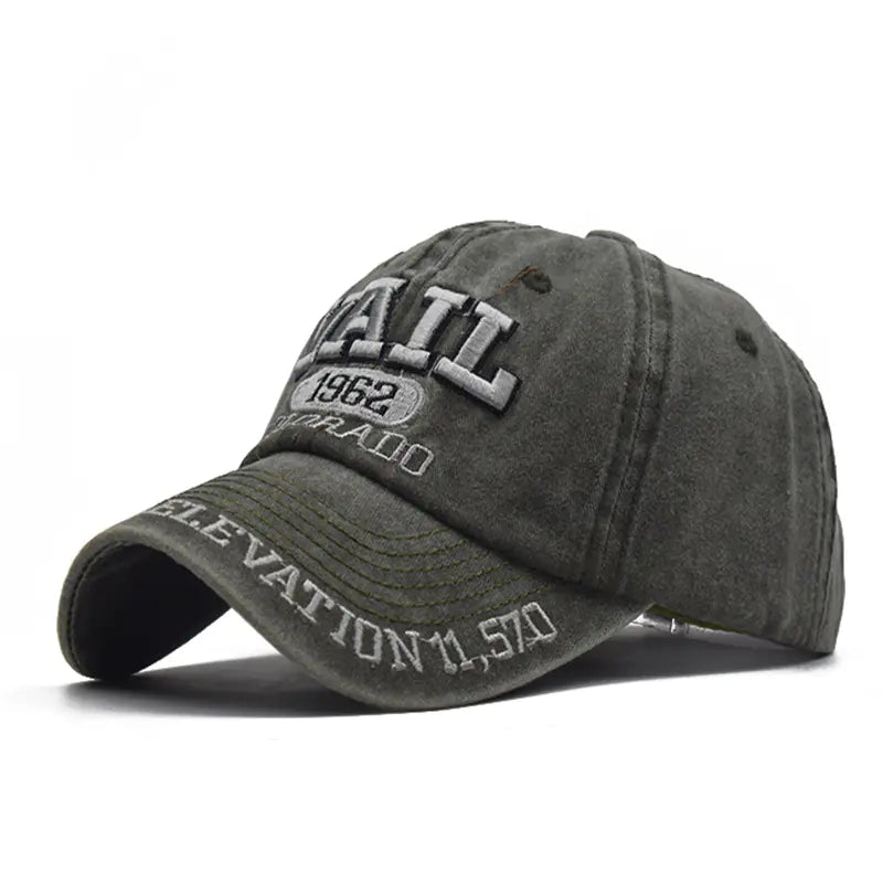 Vintage 1962 Embroidered Cotton Baseball Cap