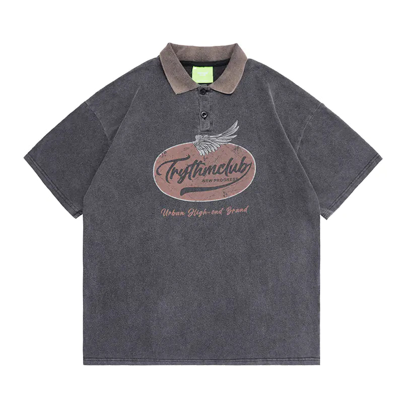Retro Cotton Summer Polos for Men - Ace Fashion
