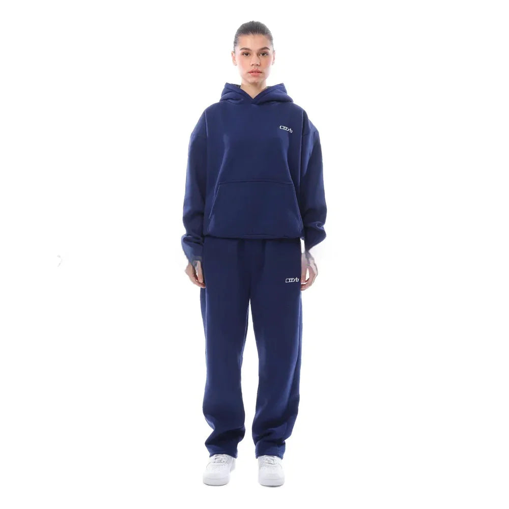 Casual Hoodie & Trousers Ensemble - Ace Fashion