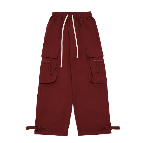 Men's Cotton Cargo Pants with Pockets
