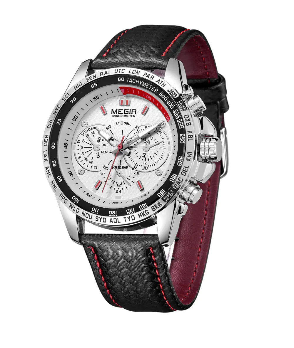 Luminous Tri-Eye Men's Sport Watch - Ace Fashion