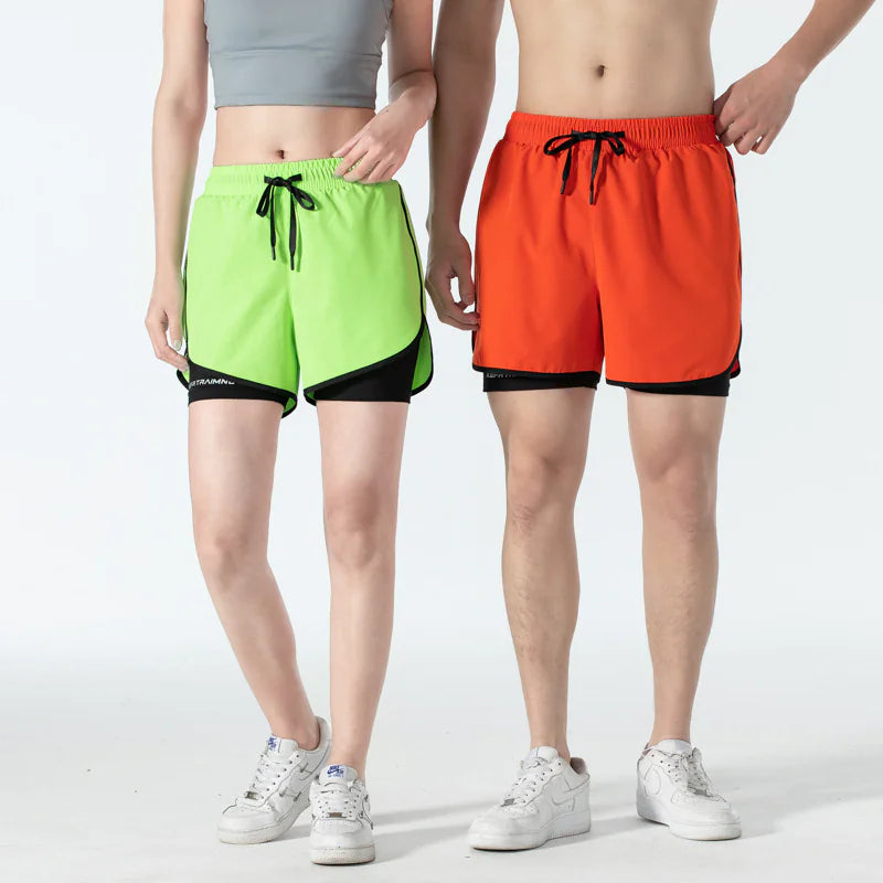 Rapid-Dry Unisex Sports Shorts - Ace Fashion