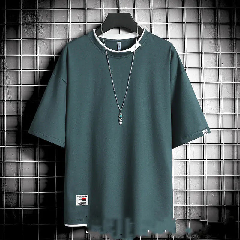 Summer Loose Fit Short Sleeve T-Shirt