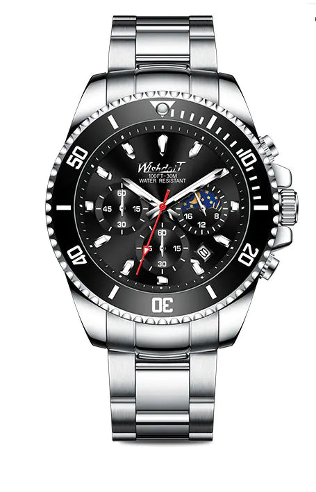 AquaShield Men's Quartz Sports Watch - Ace Fashion