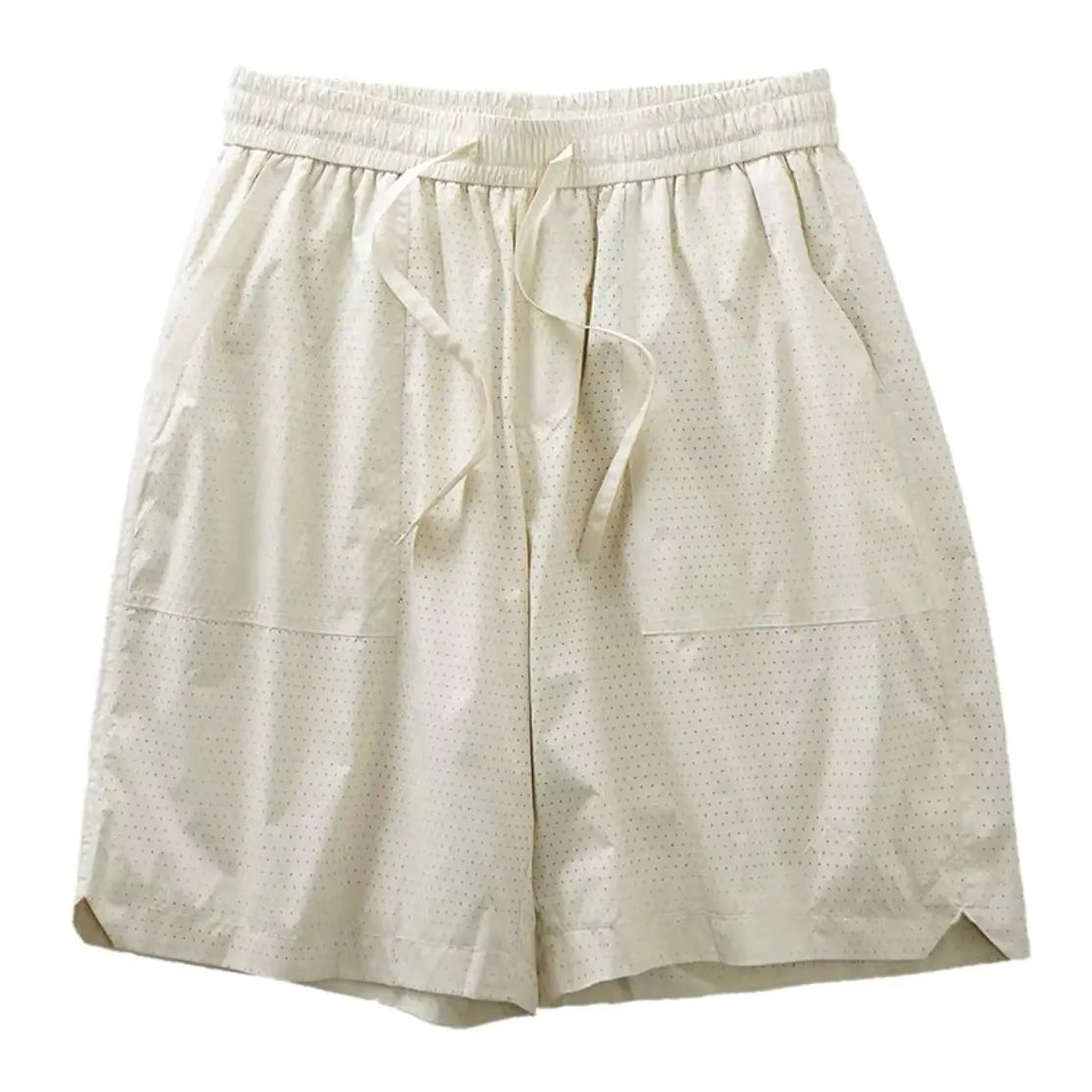 Chic Summer Dot-Pattern Sports Shorts - Ace Fashion