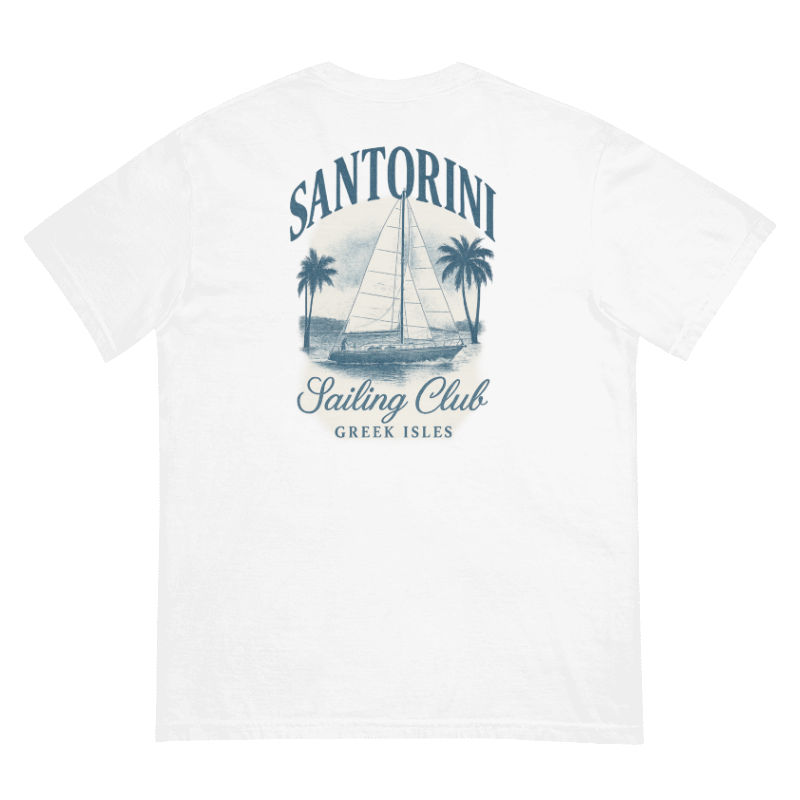Santorini Calm Tee - Ace Fashion