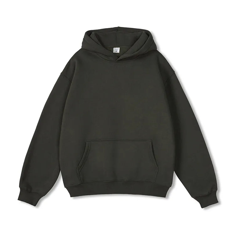 Hooded Plain Sweater