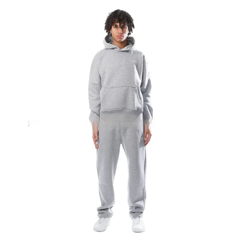 Casual Hoodie & Trousers Ensemble - Ace Fashion