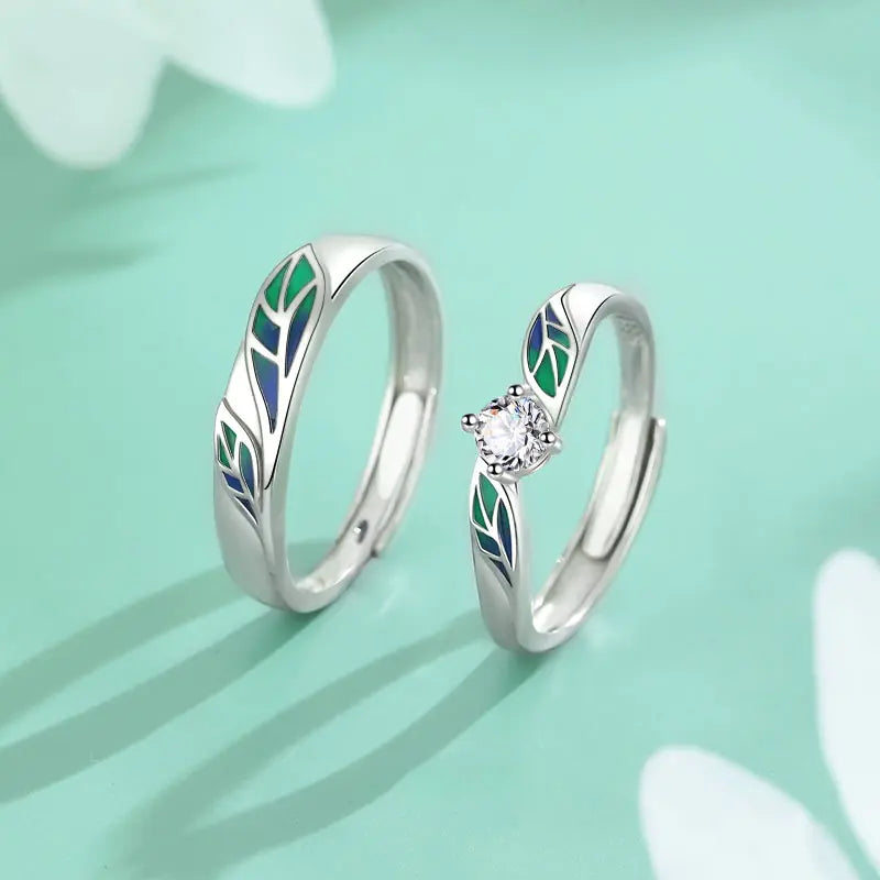 S999 Sterling Unity Silver Ring - Ace Fashion