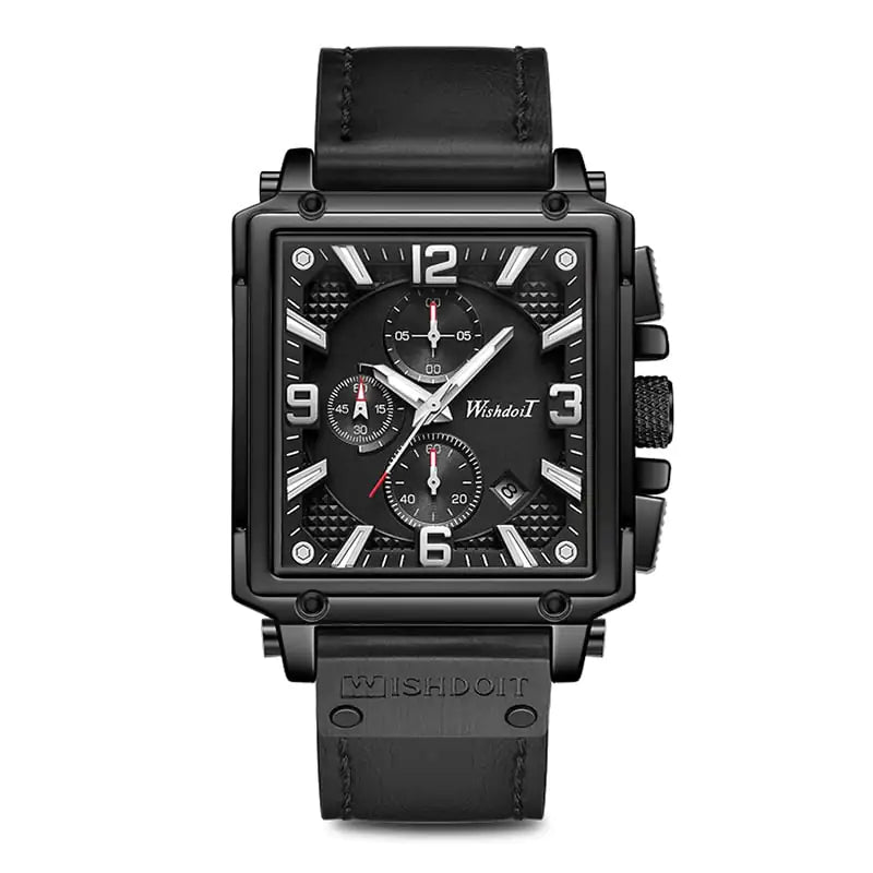 AutoSquare Elegant Men’s Quartz Watch - Ace Fashion