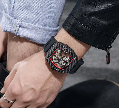 GleamDive Mechanical Men's Watch - Ace Fashion
