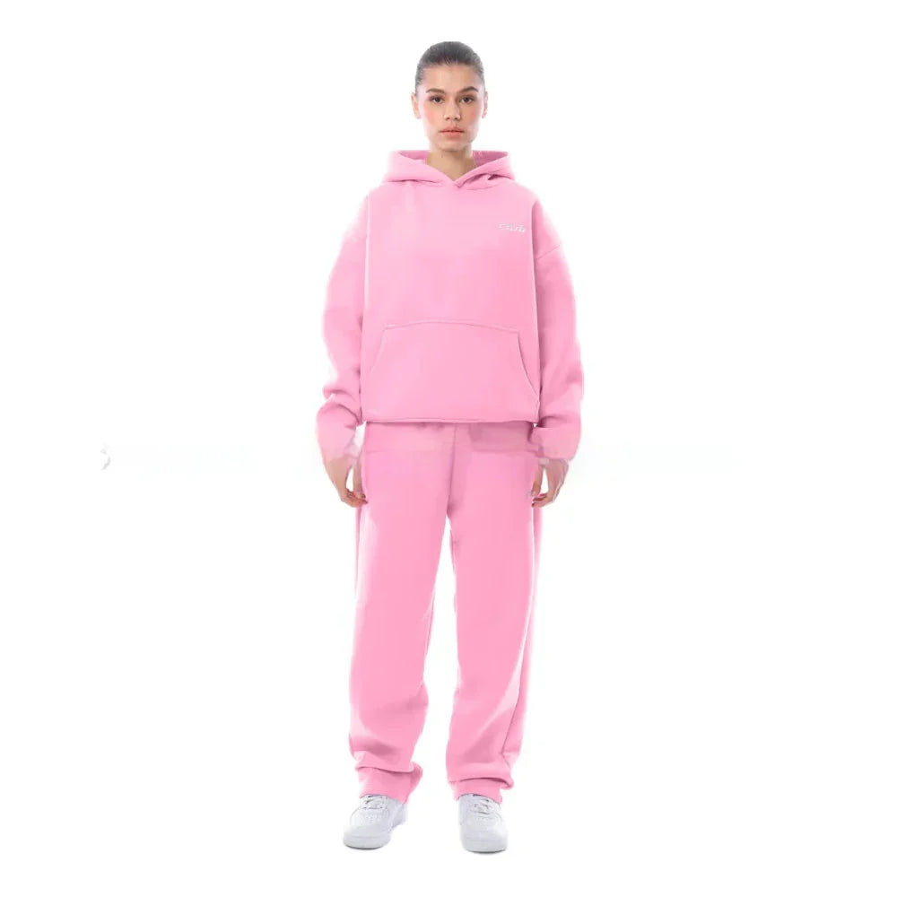 Casual Hoodie & Trousers Ensemble - Ace Fashion