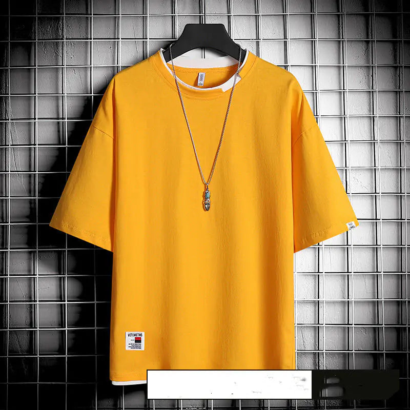 Summer Loose Fit Short Sleeve T-Shirt