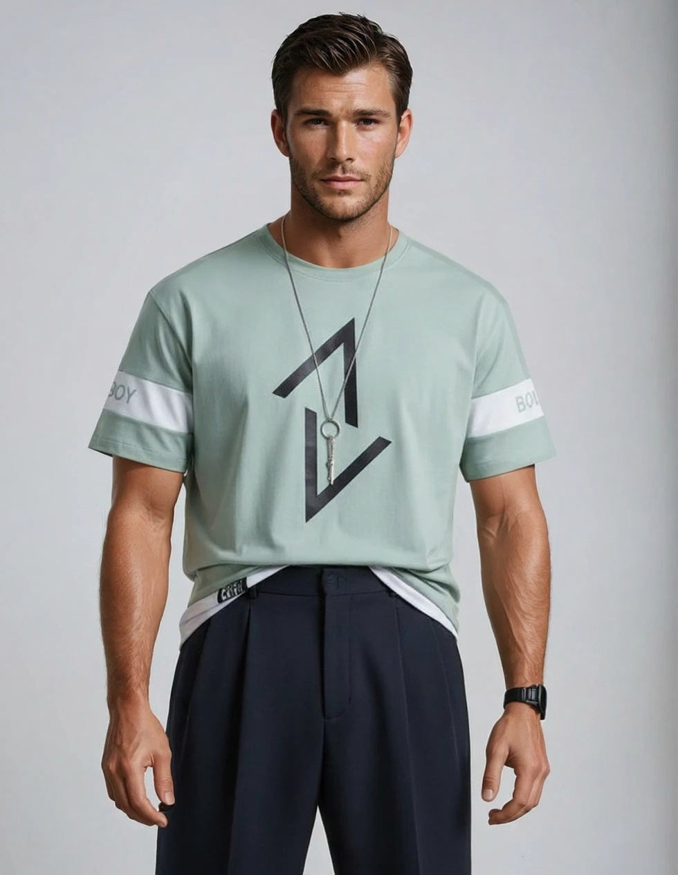 2024 Trendsetter Men's Korean Summer Tees