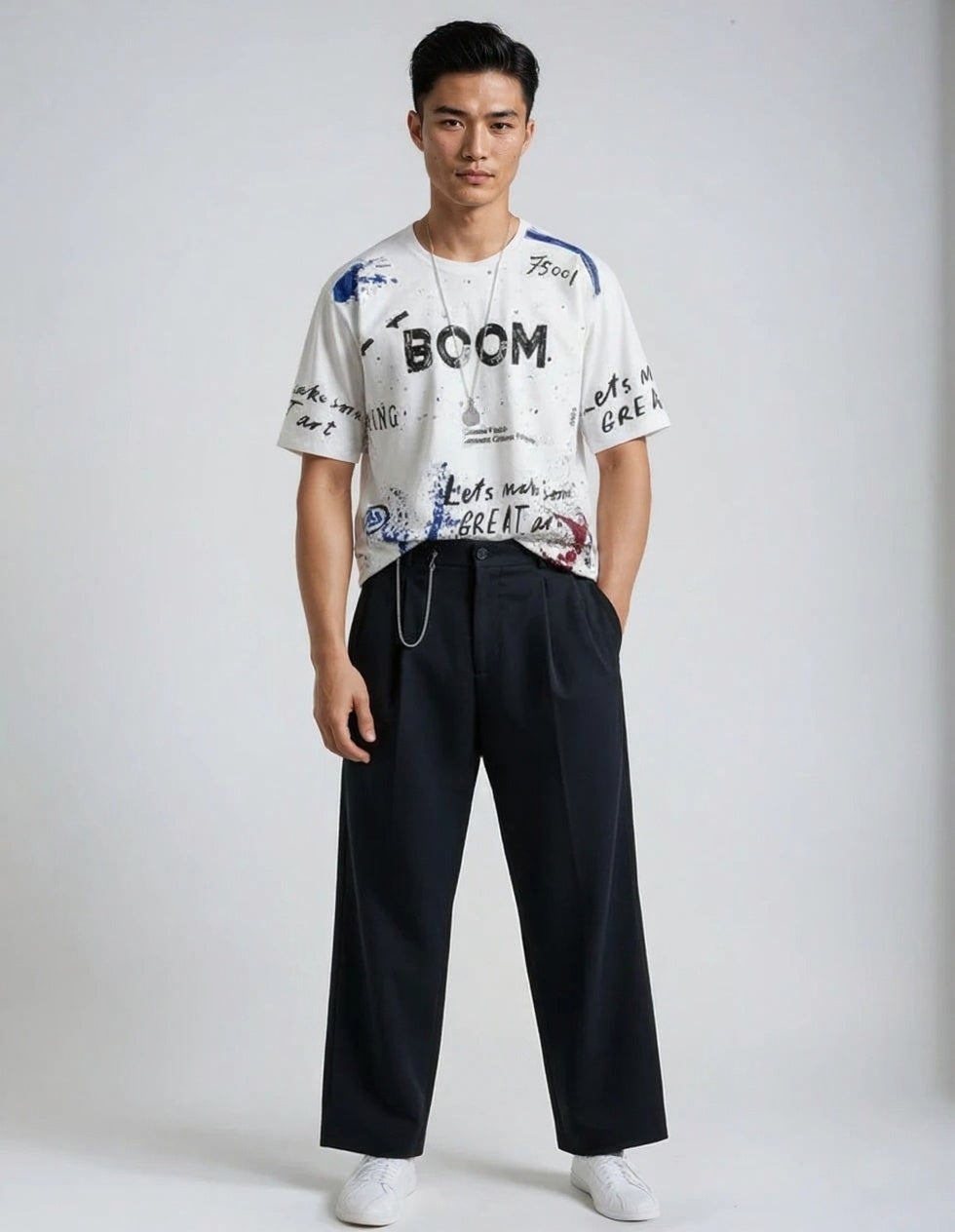 Summer Street Style Men's T-Shirts